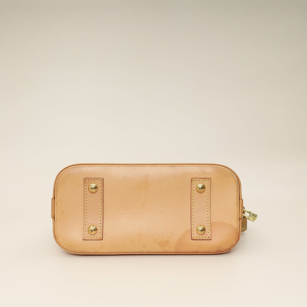 Louis Vuitton Monogram Alma BB Bag W/MA Initials