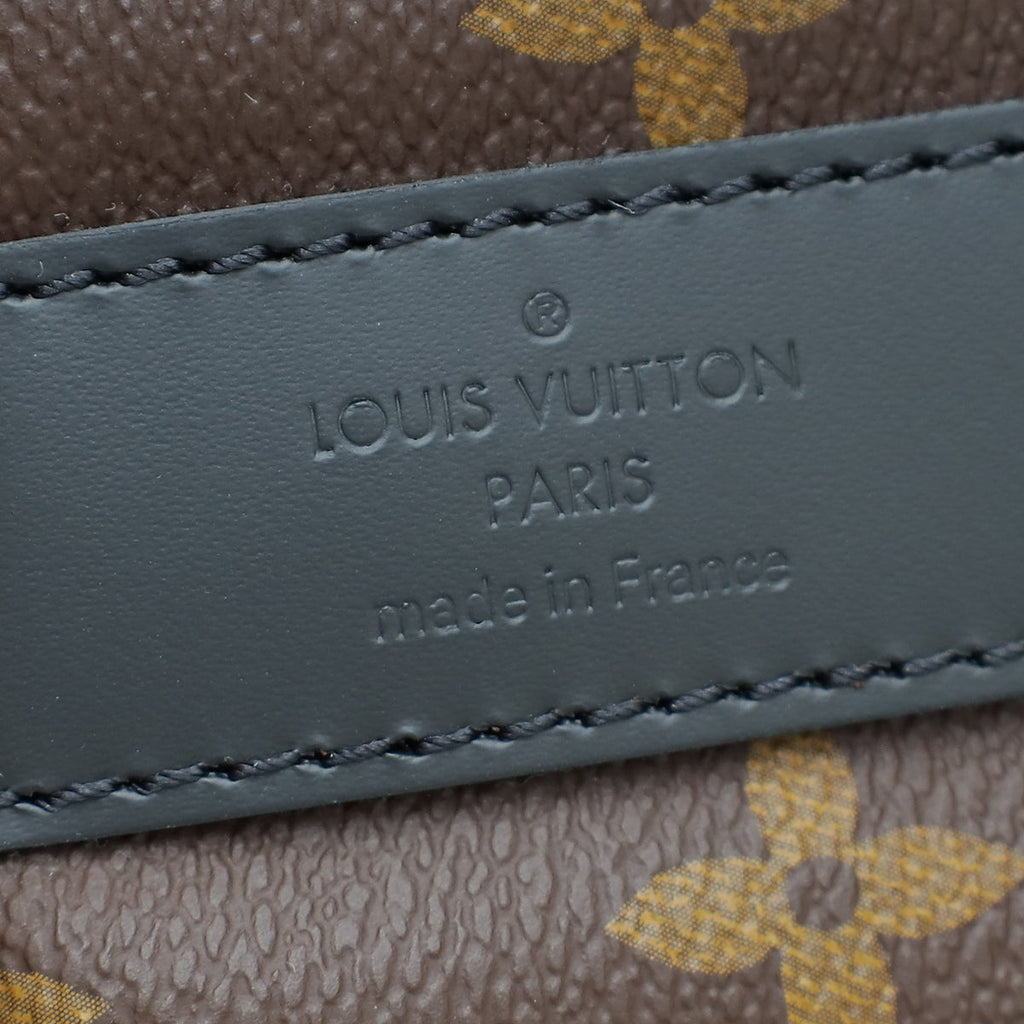 Louis Vuitton Monogram Black Keepall Bandouliere 45 Bag