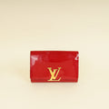 Louis Vuitton Red Vernis Louise Clutch
