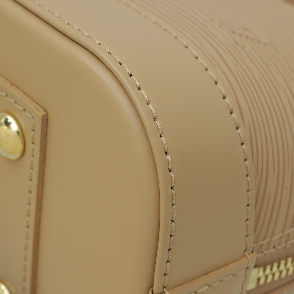 Louis Vuitton Camel Alma BB Sporty Bag