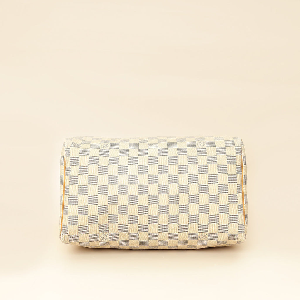 Louis Vuitton Damier Azur Speedy 30 Bag