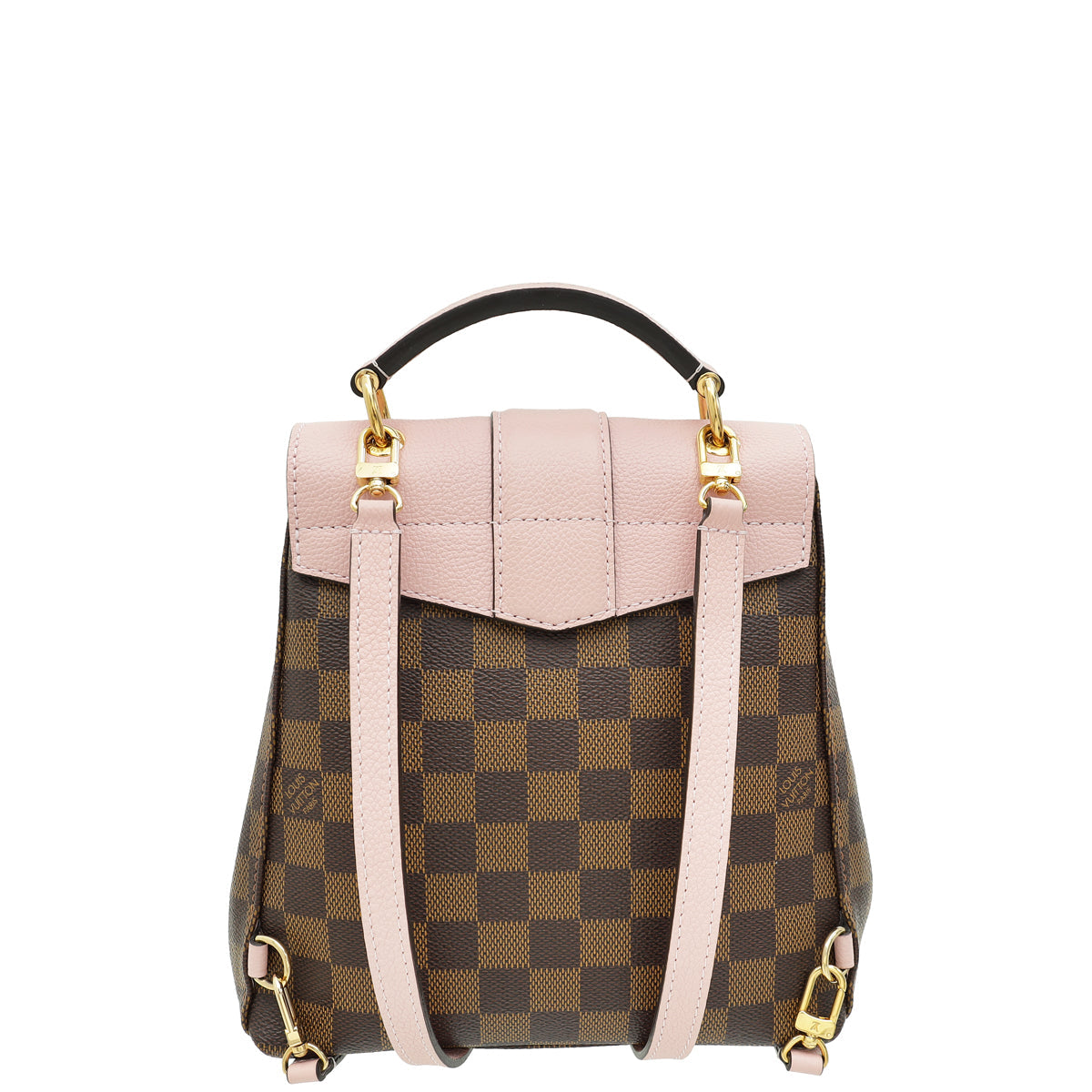Louis Vuitton Damier Magnolia Taurillon Clapton Backpack Bag