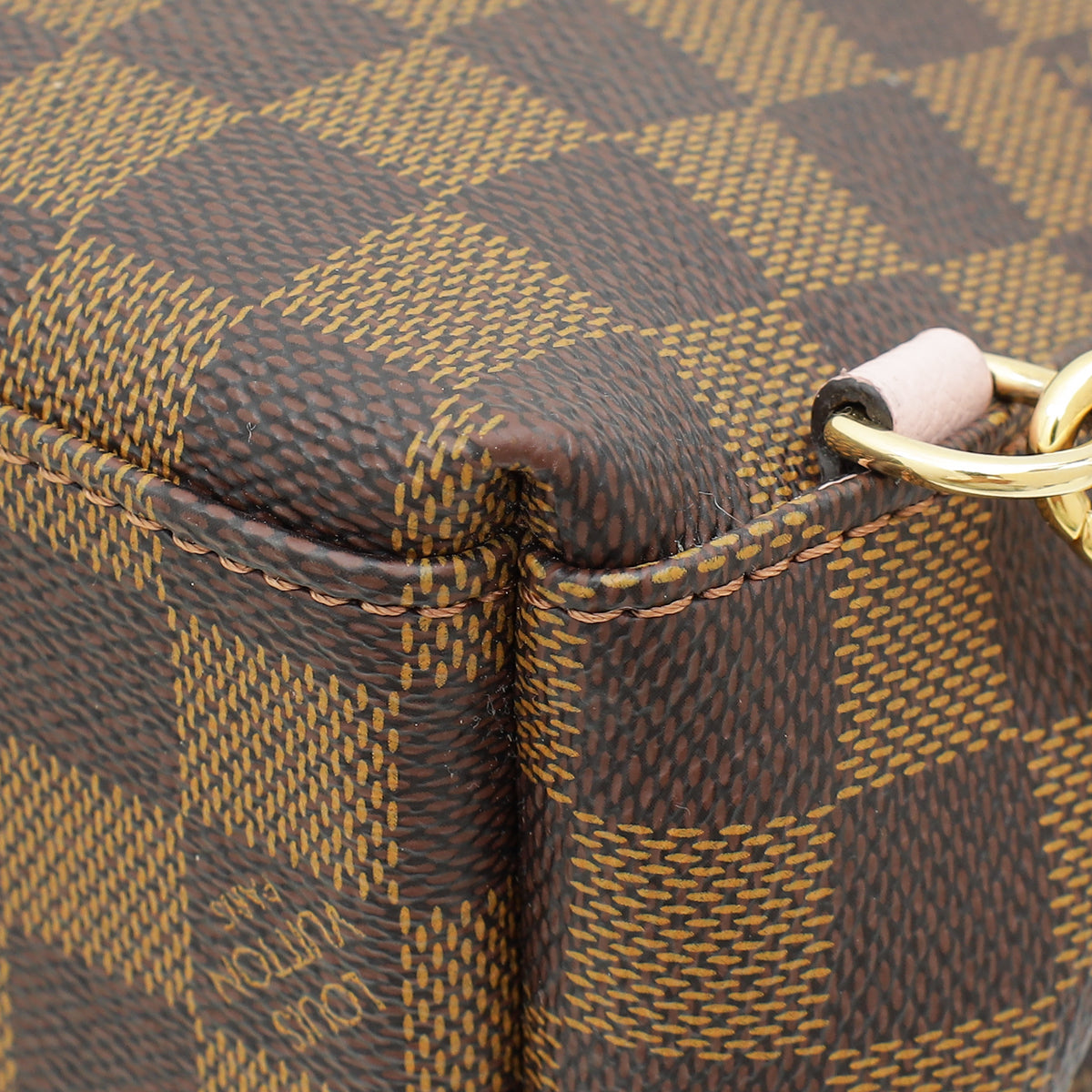 Louis Vuitton Damier Magnolia Taurillon Clapton Backpack Bag