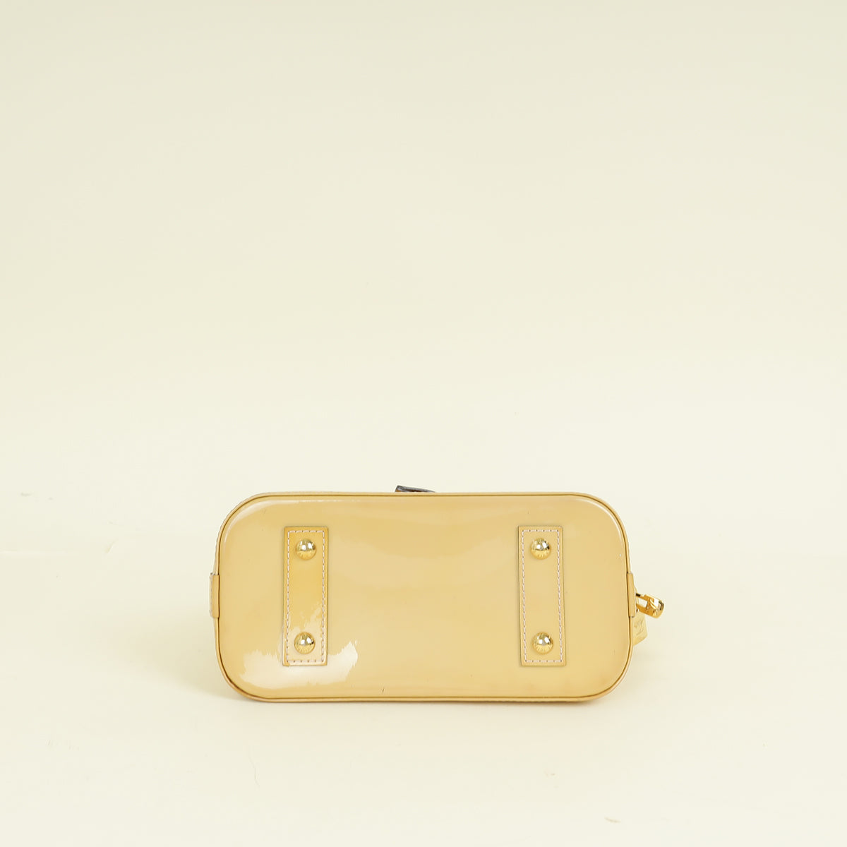 Louis Vuitton Beige Monogram Vernis Alma BB Bag
