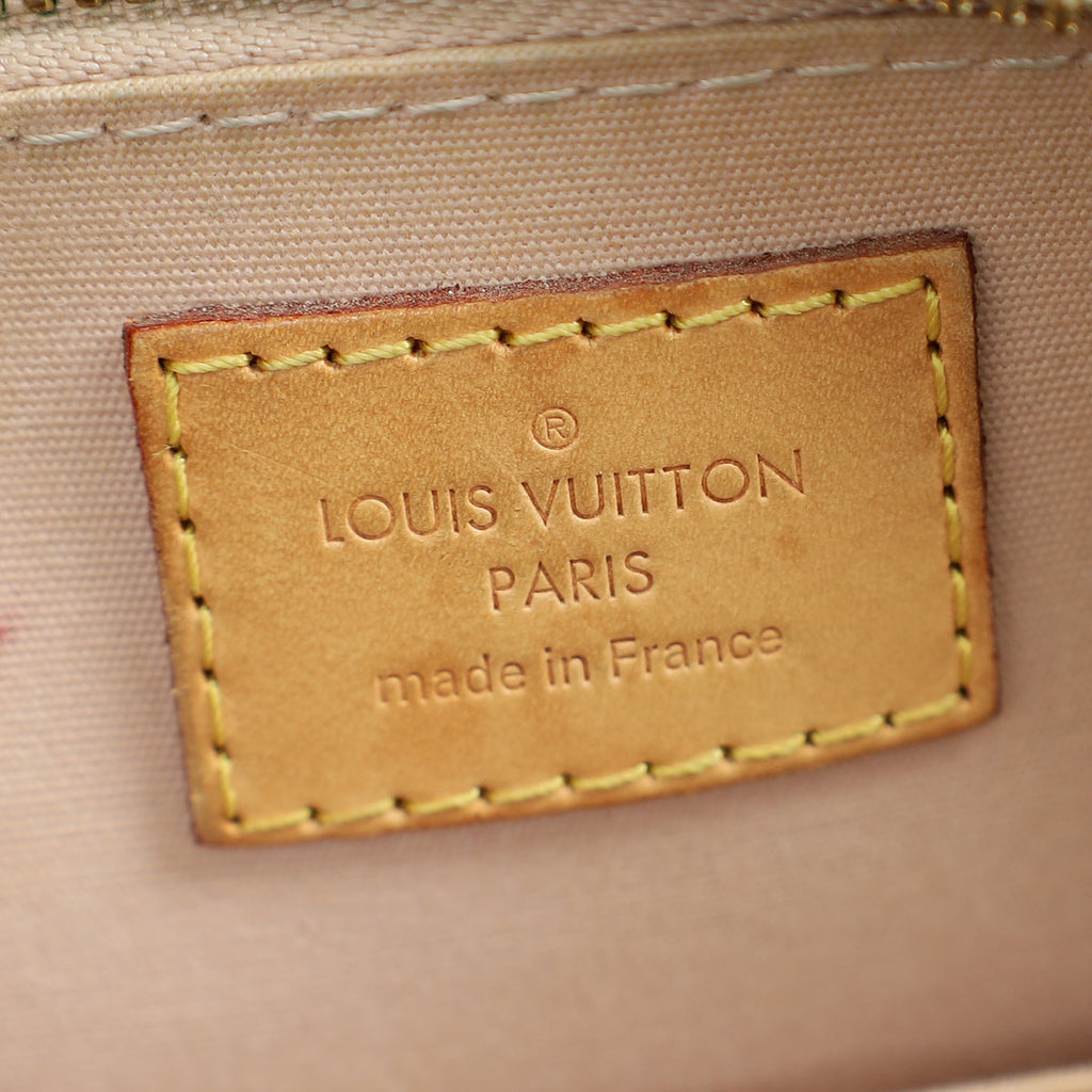 Louis Vuitton Beige Monogram Vernis Alma BB Bag