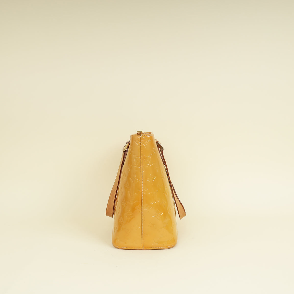 Louis Vuitton Jaune Passion Monogram Vernis Houston Bag