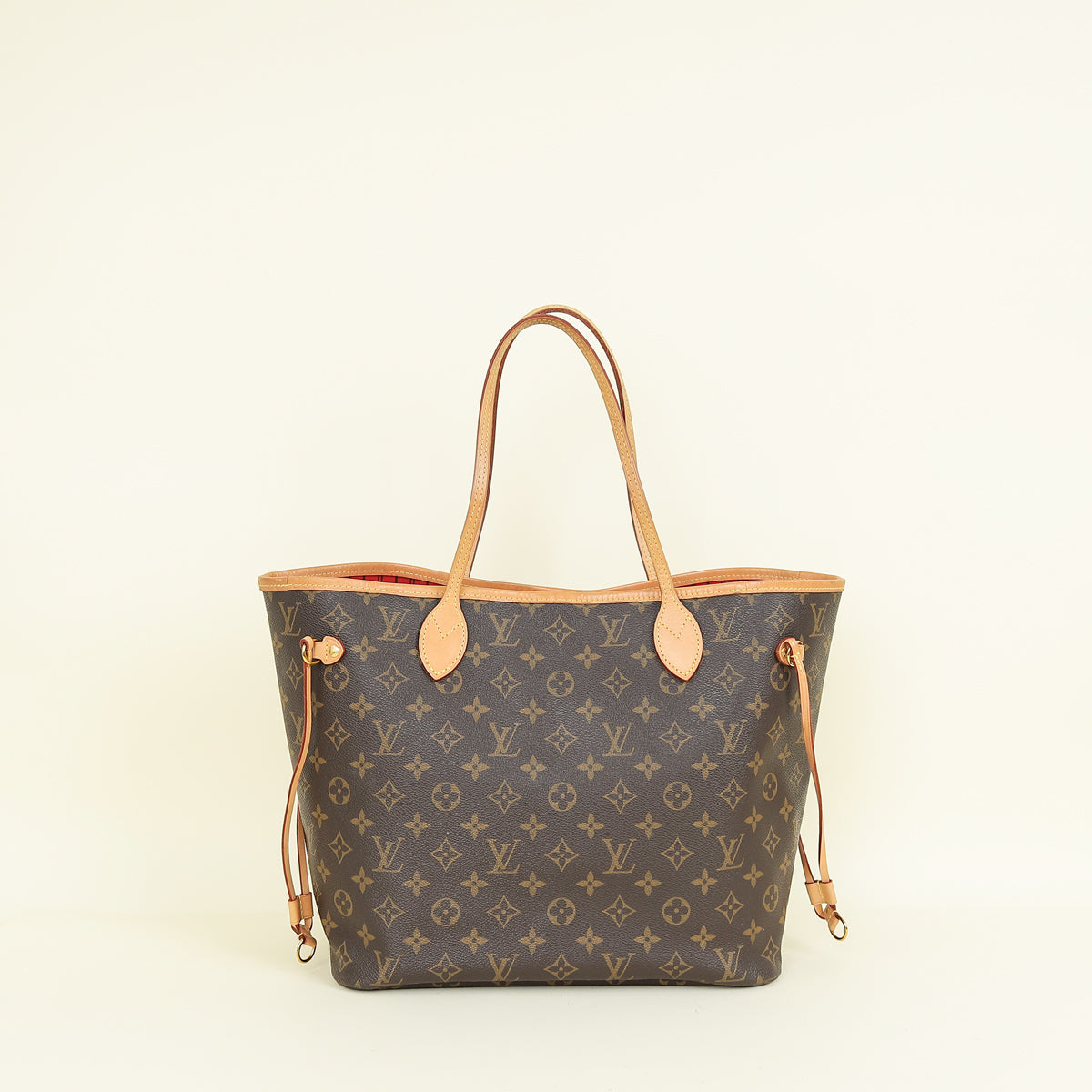 Louis Vuitton Monogram Neverfull MM Bag W/ Pouch