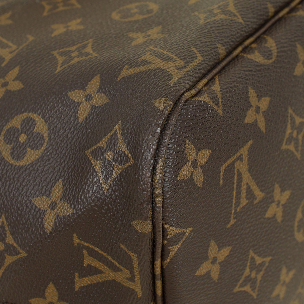 Louis Vuitton Monogram Neverfull MM Bag W/ Pouch