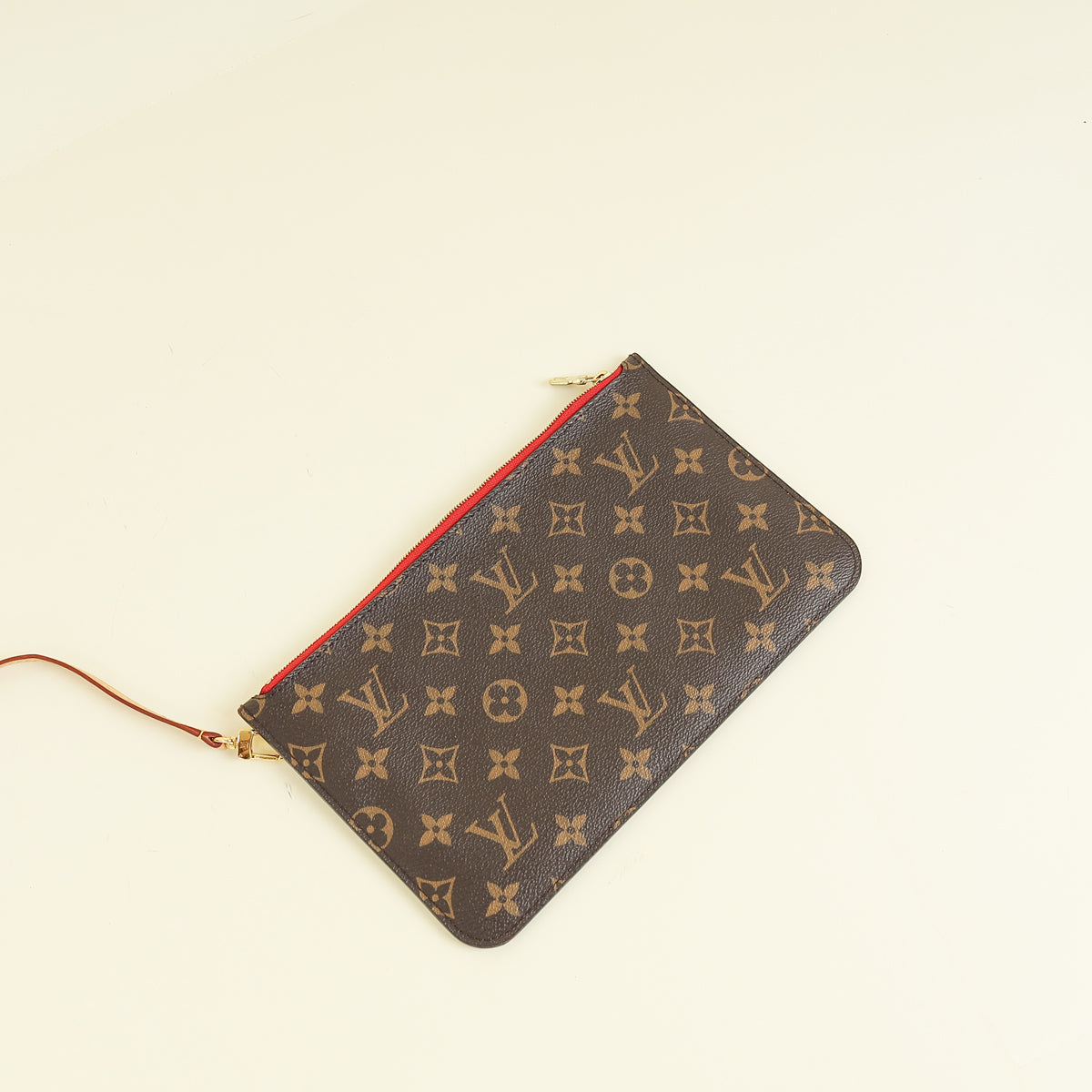 Louis Vuitton Monogram Neverfull MM Bag W/ Pouch