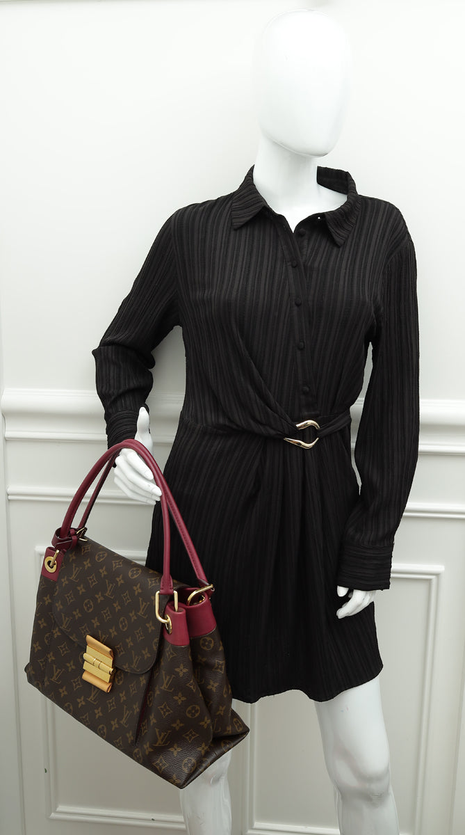 Louis Vuitton Monogram Bordeaux Olympe Bag