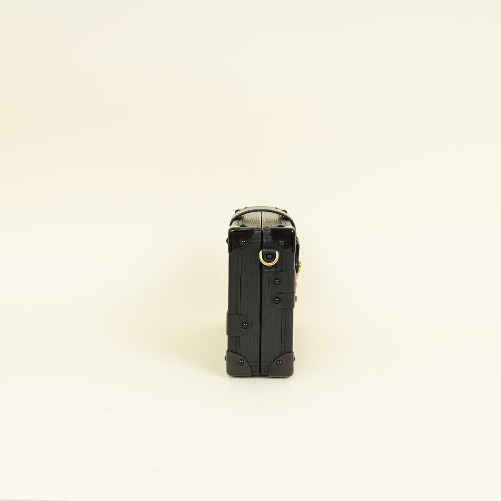 Louis Vuitton Black Petite Malle Bag