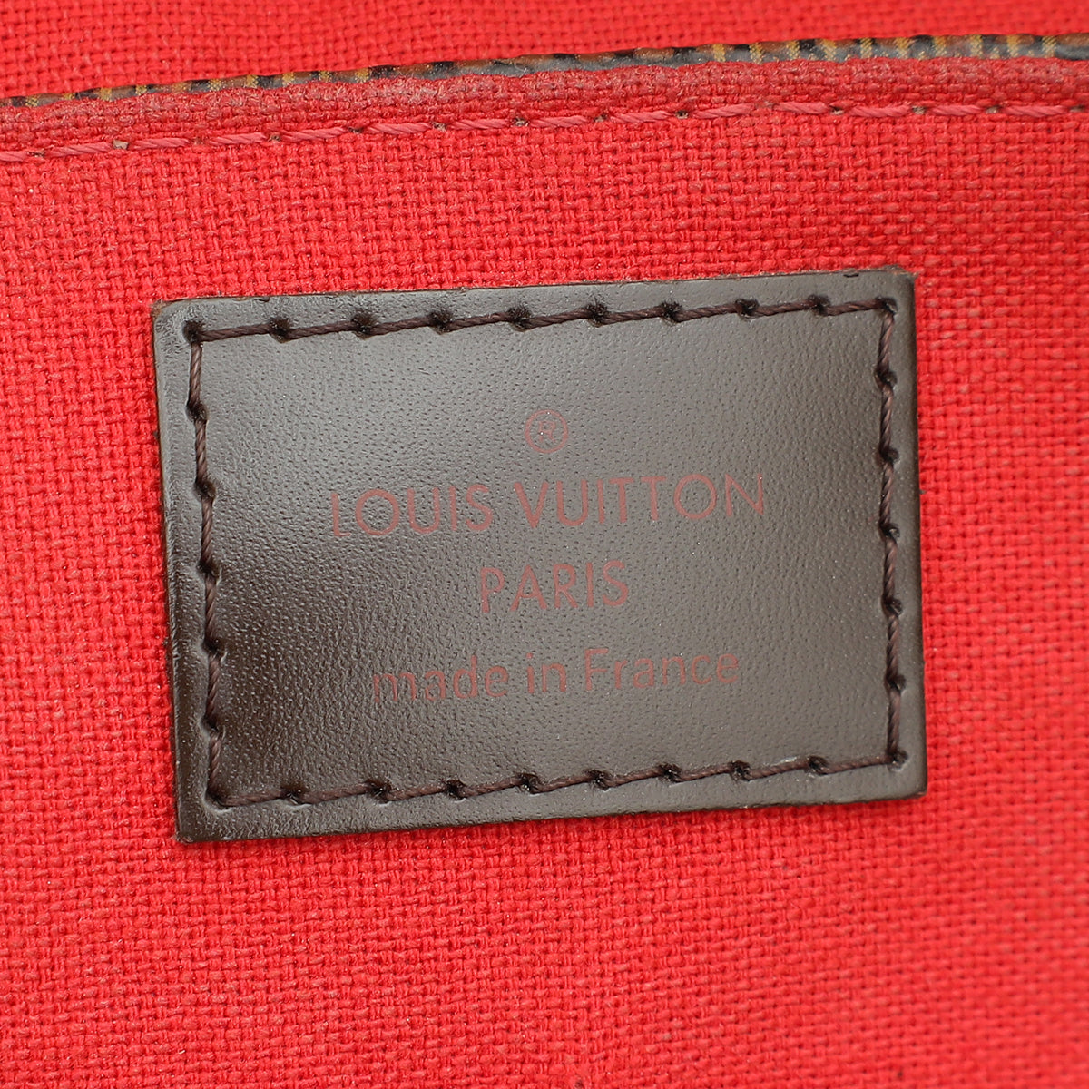 Louis Vuitton Damier Ebene Besace Rosebery Bag