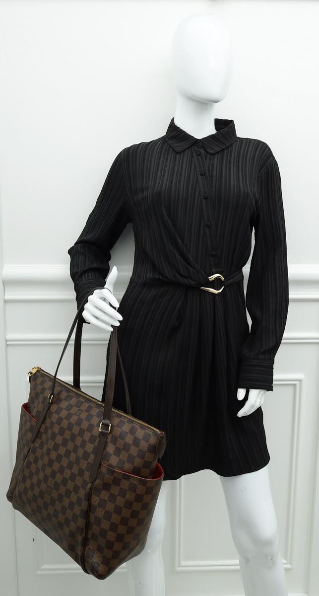 Louis Vuitton Damier Ebene Totally MM Bag