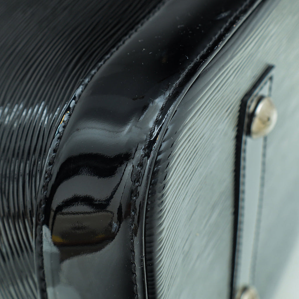 Louis Vuitton Black Electric Alma GM Bag