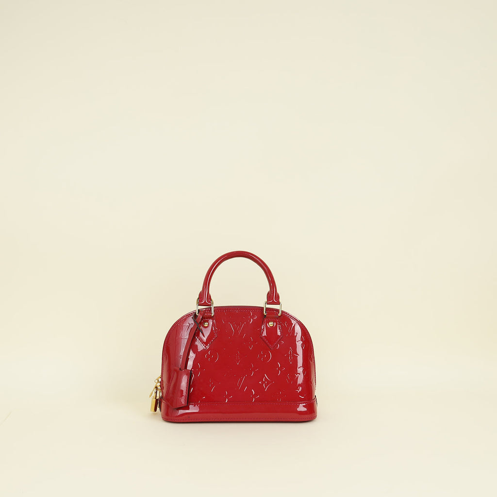 Louis Vuitton Indian Rose Monogram Vernis Alma BB Bag