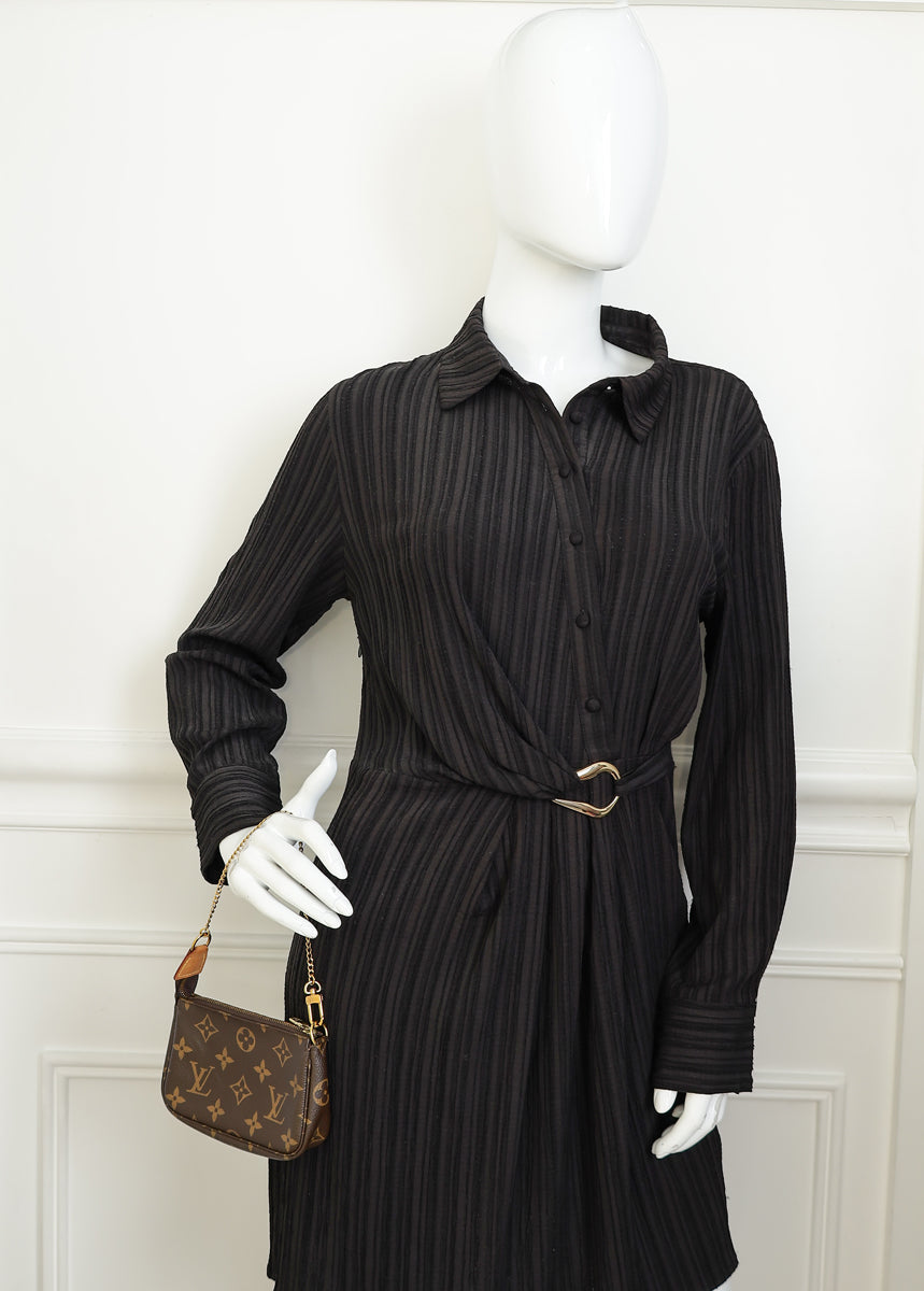 Louis Vuitton Brown Mini Pochette Accessoires