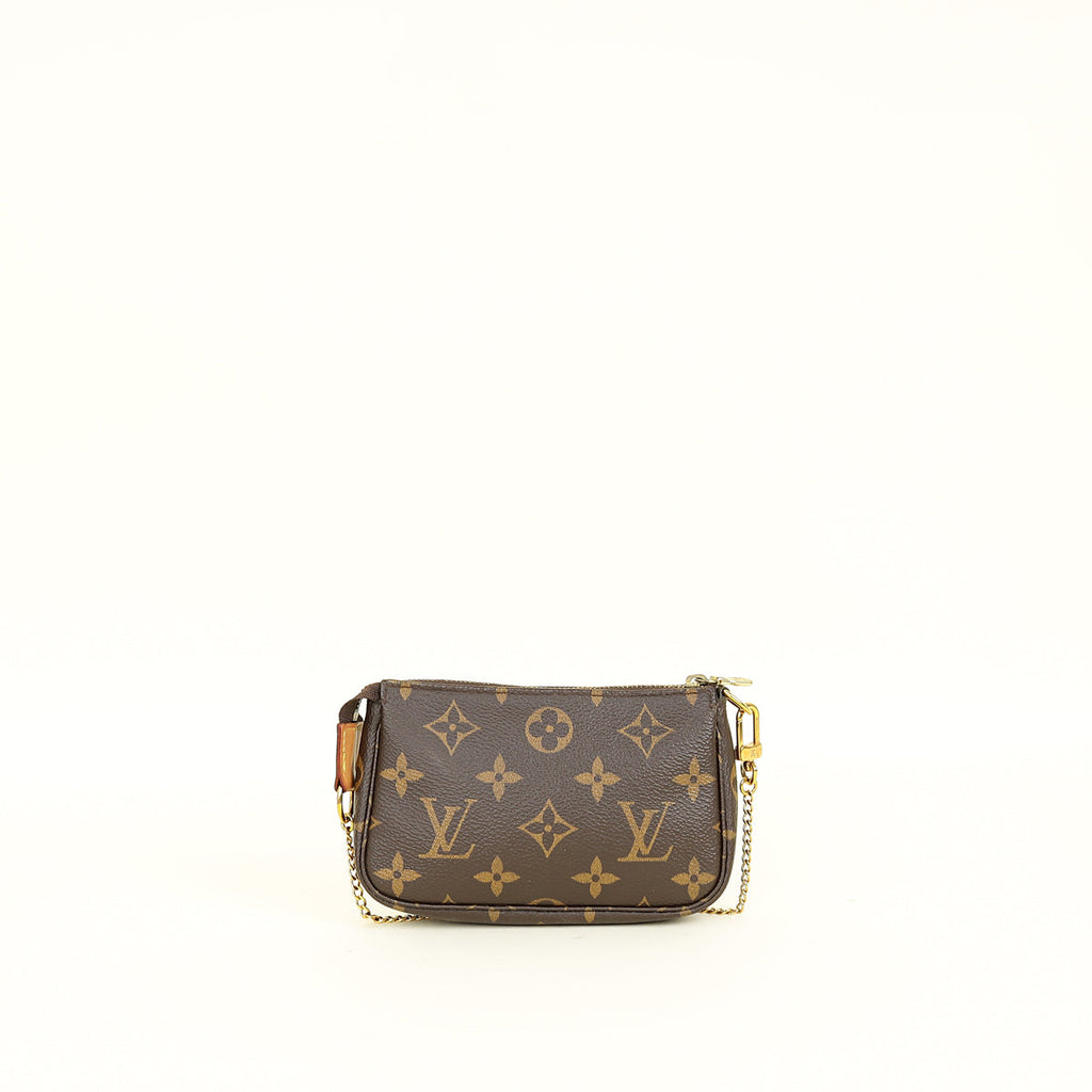 Louis Vuitton Brown Mini Pochette Accessoires