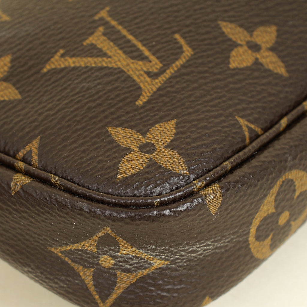 Louis Vuitton Brown Mini Pochette Accessoires