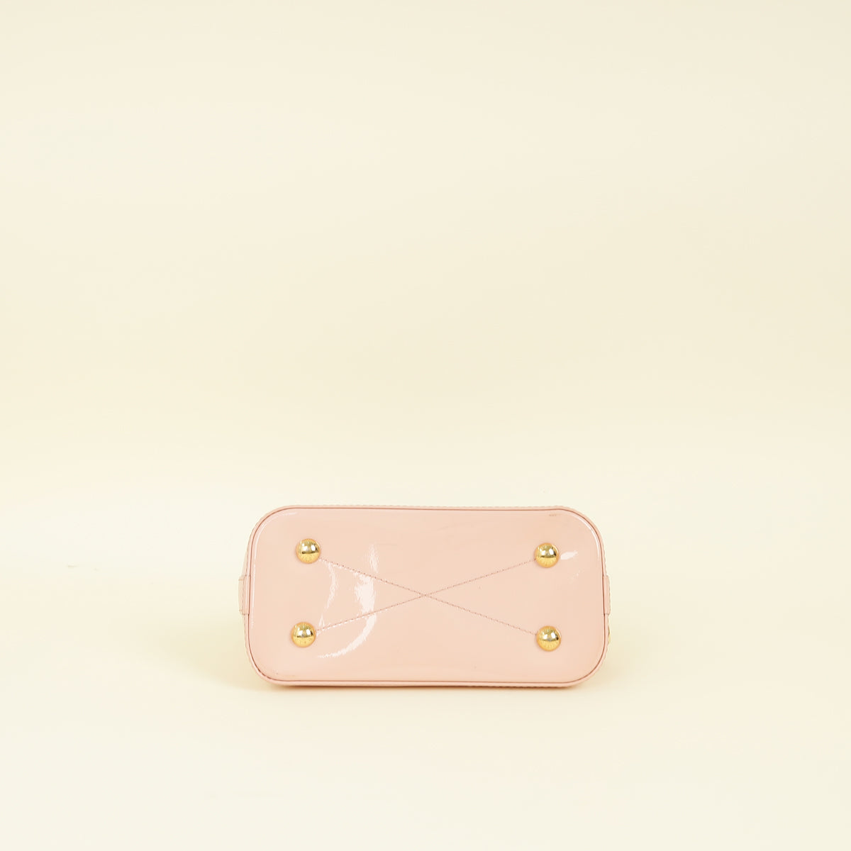 Louis Vuitton Monogram Rose Ballerine Vernis Lisse Alma BB Bag