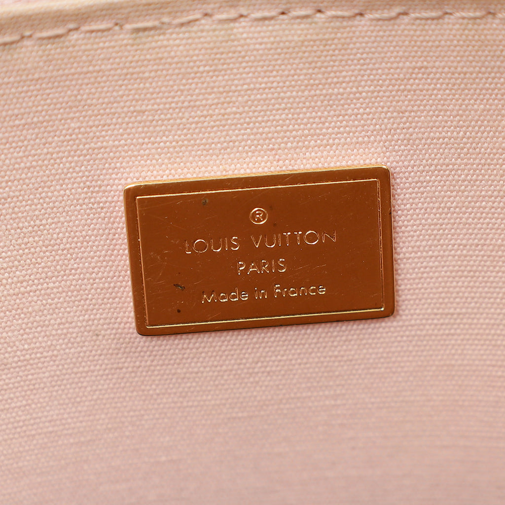 Louis Vuitton Monogram Rose Ballerine Vernis Lisse Alma BB Bag