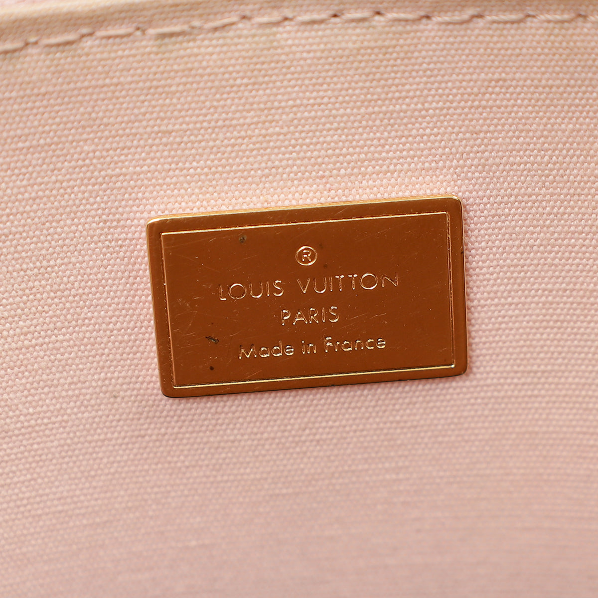 Louis Vuitton Monogram Rose Ballerine Vernis Lisse Alma BB Bag