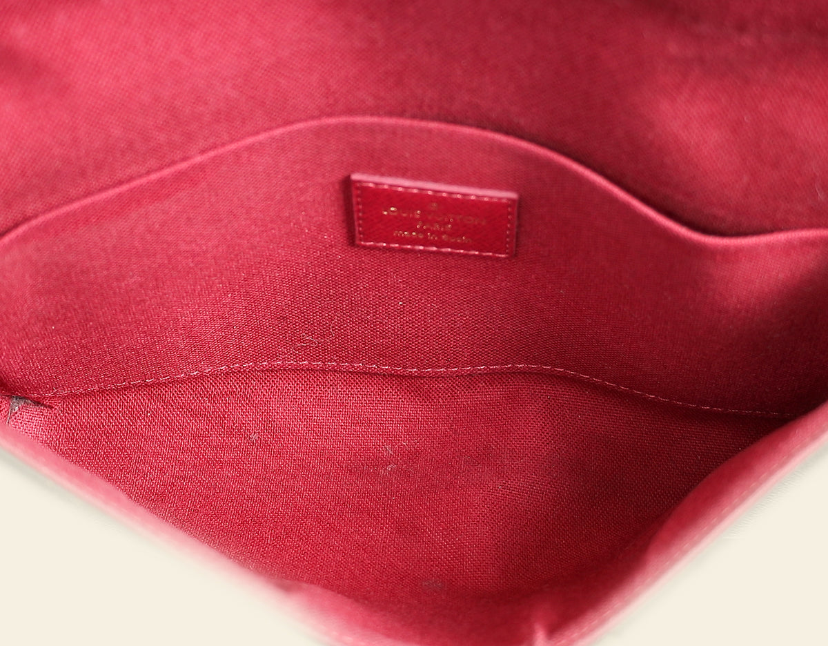 Louis Vuitton Fuchsia Monogram Pochette Felicie