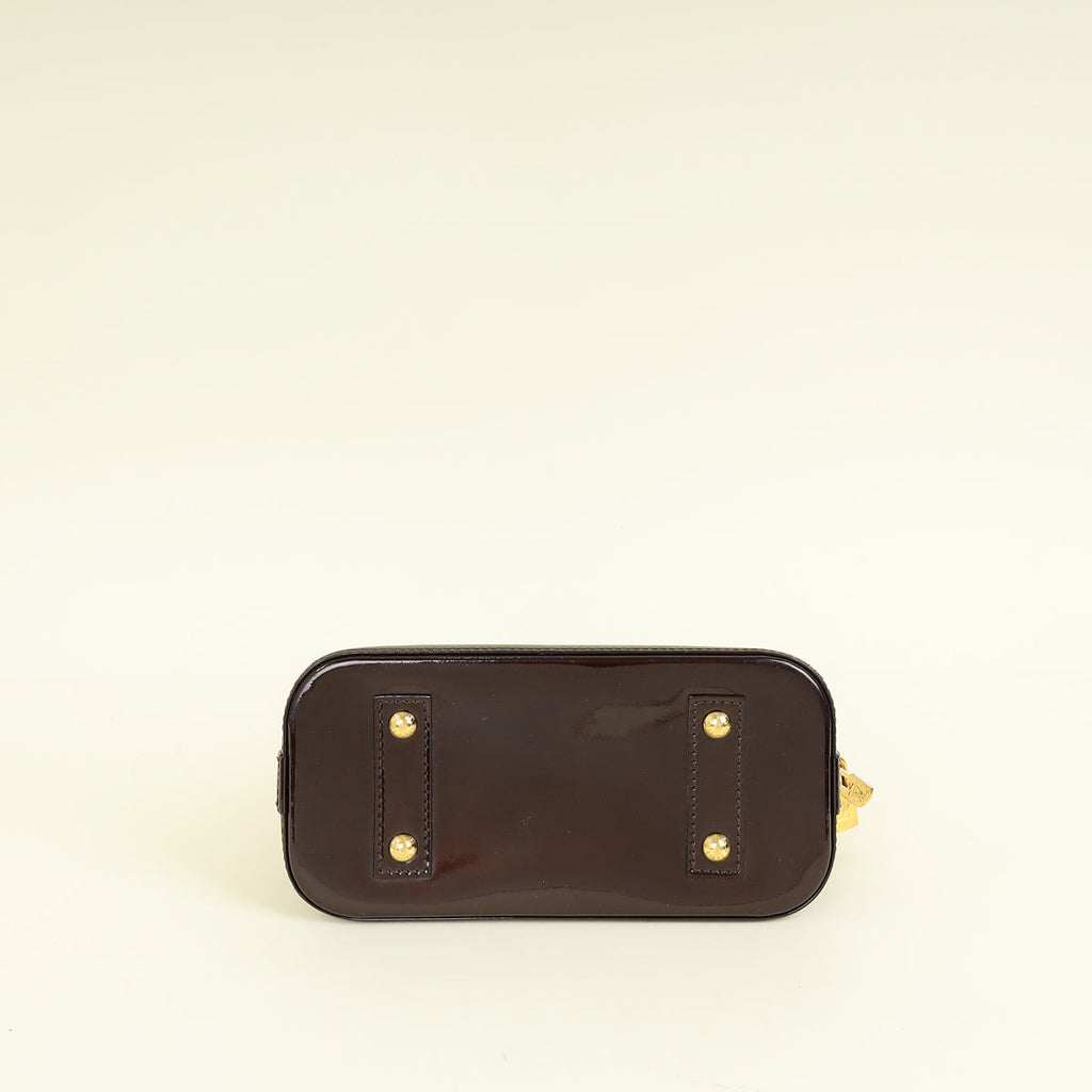 Louis Vuitton Amarante Monogram Vernis Alma BB Bag