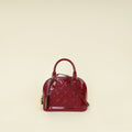 Louis Vuitton Rouge Fauviste Monogram Vernis Alma BB Bag