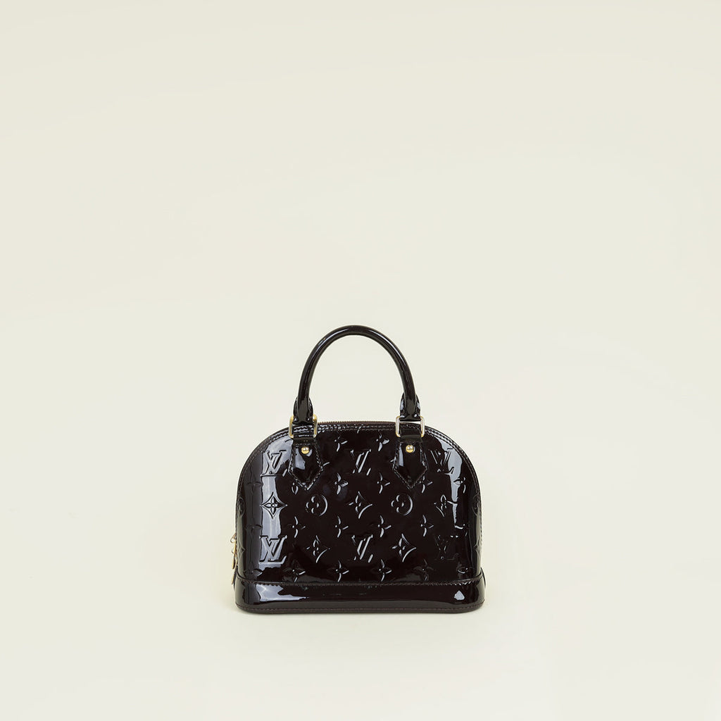 Louis Vuitton Amarante Monogram Vernis Alma BB Bag