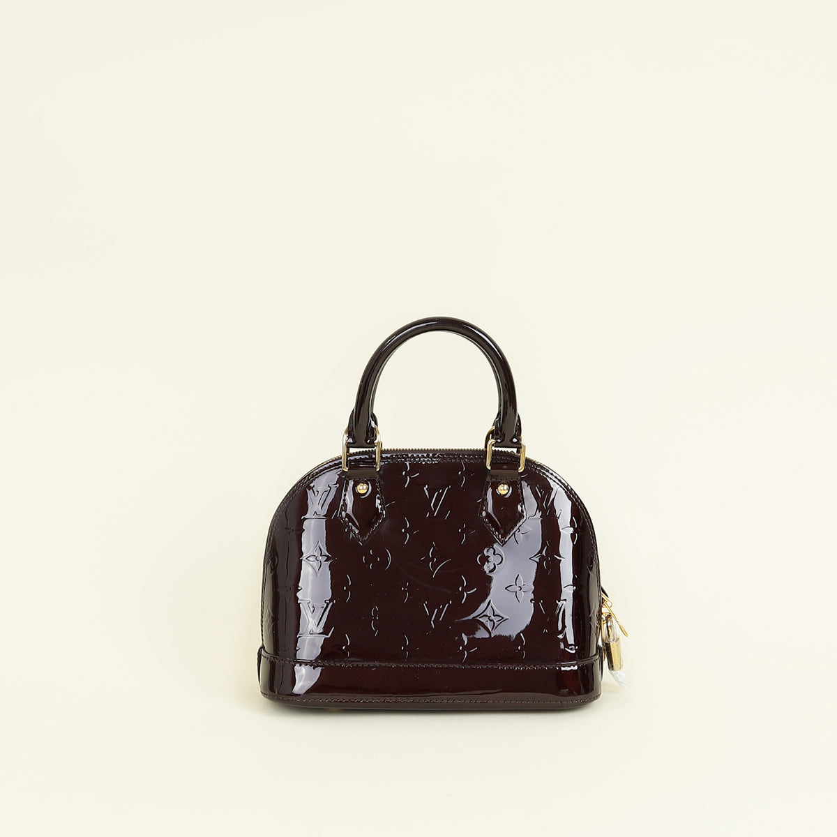 Louis Vuitton Amarante Monogram Vernis Alma BB Bag