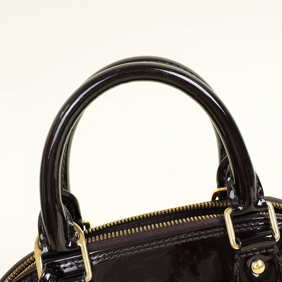 Louis Vuitton Amarante Monogram Vernis Alma BB Bag