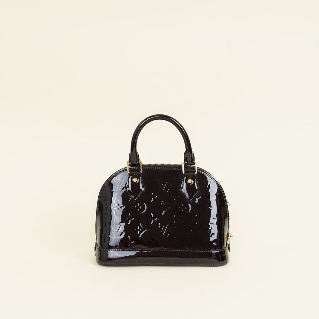 Louis Vuitton Amarante Monogram Vernis Alma BB Bag