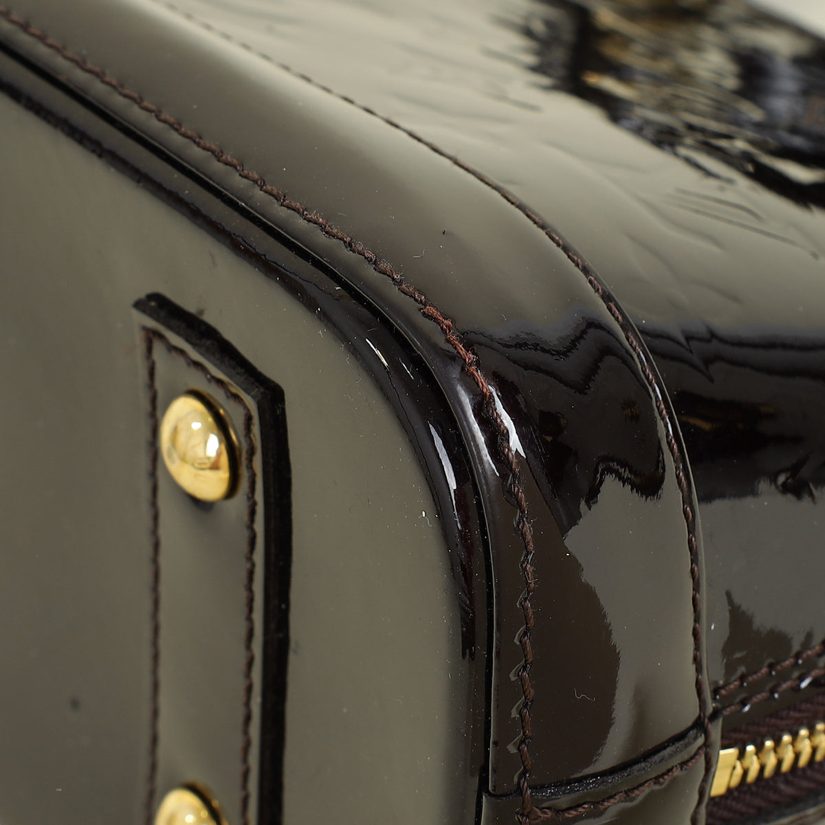 Louis Vuitton Amarante Monogram Vernis Alma BB Bag