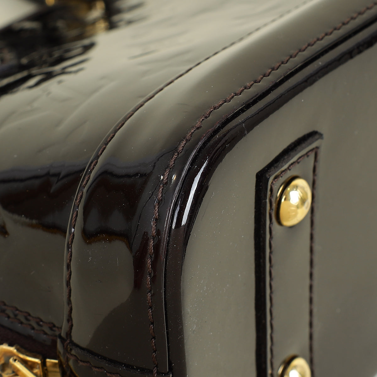 Louis Vuitton Amarante Monogram Vernis Alma BB Bag