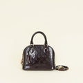 Louis Vuitton Amarante Monogram Vernis Alma BB Bag