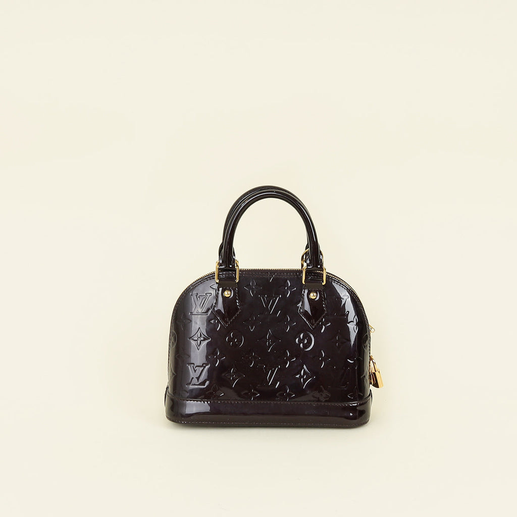 Louis Vuitton Amarante Monogram Vernis Alma BB Bag