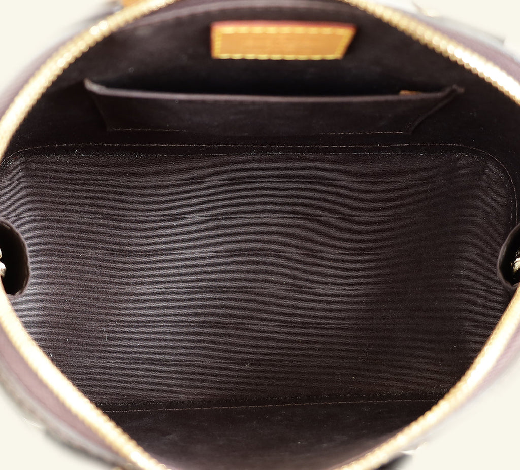 Louis Vuitton Amarante Monogram Vernis Alma BB Bag