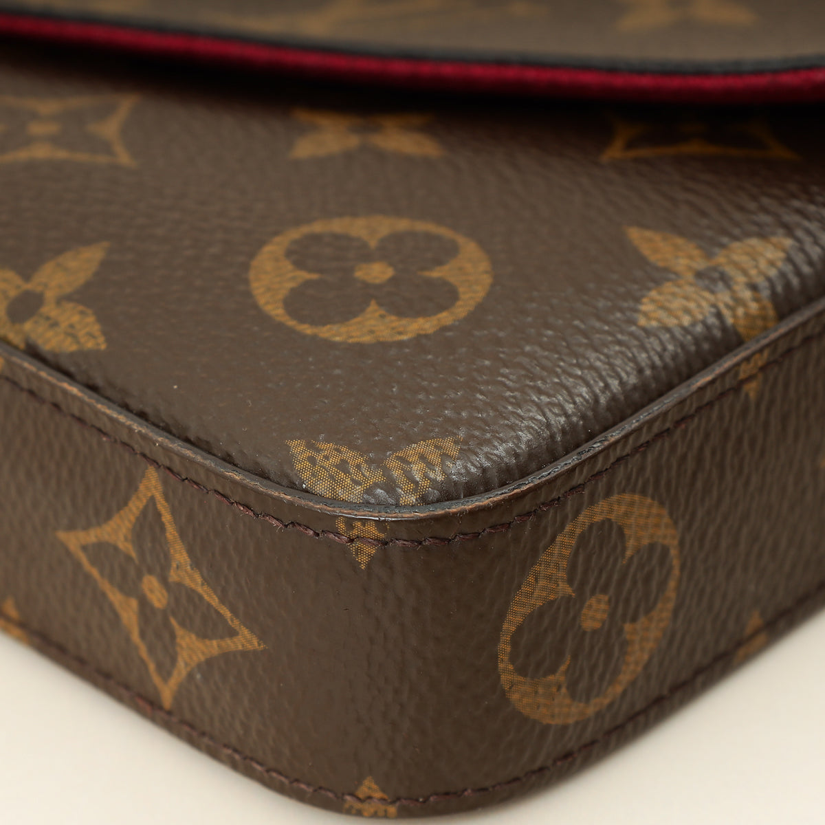 Louis Vuitton Monogram Fuchsia Felicie Pochette Bag