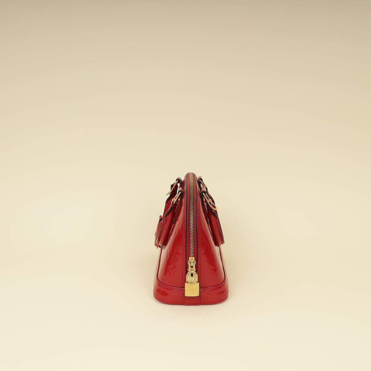 Louis Vuitton Framboise Monogram Vernis Alma BB Bag