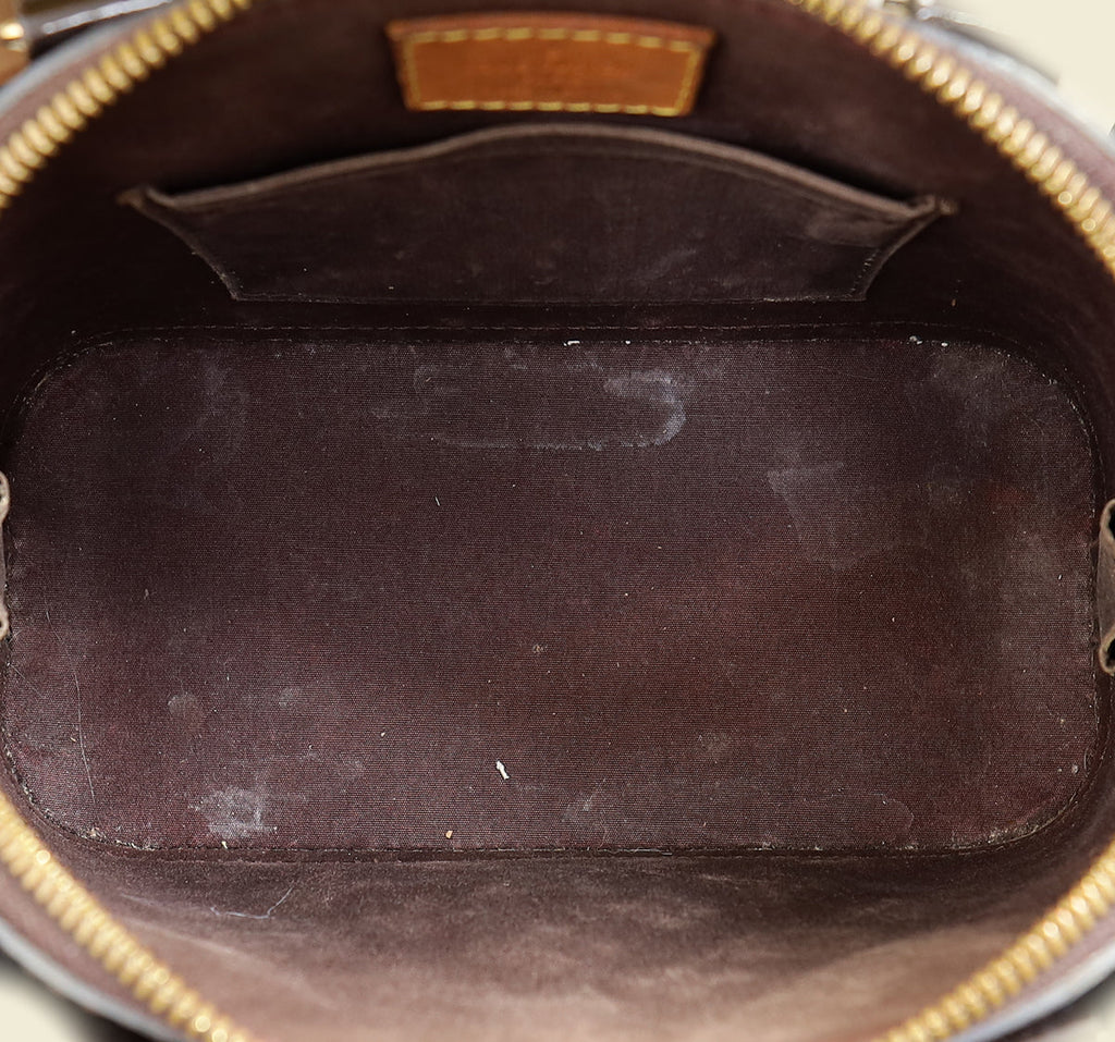 Louis Vuitton Amarante Monogram Vernis Alma BB Bag