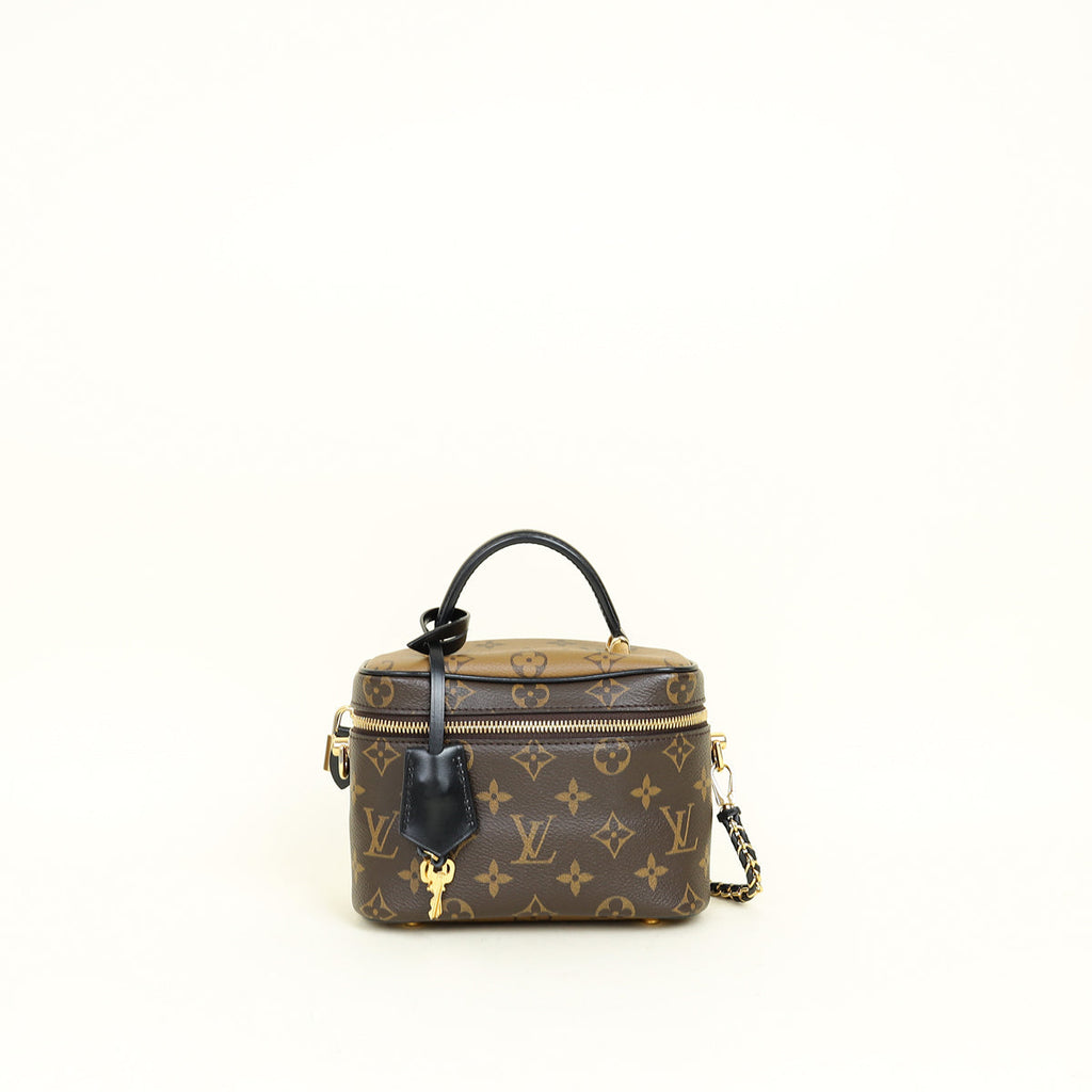 Louis Vuitton Monogram Reverse Vanity PM Bag
