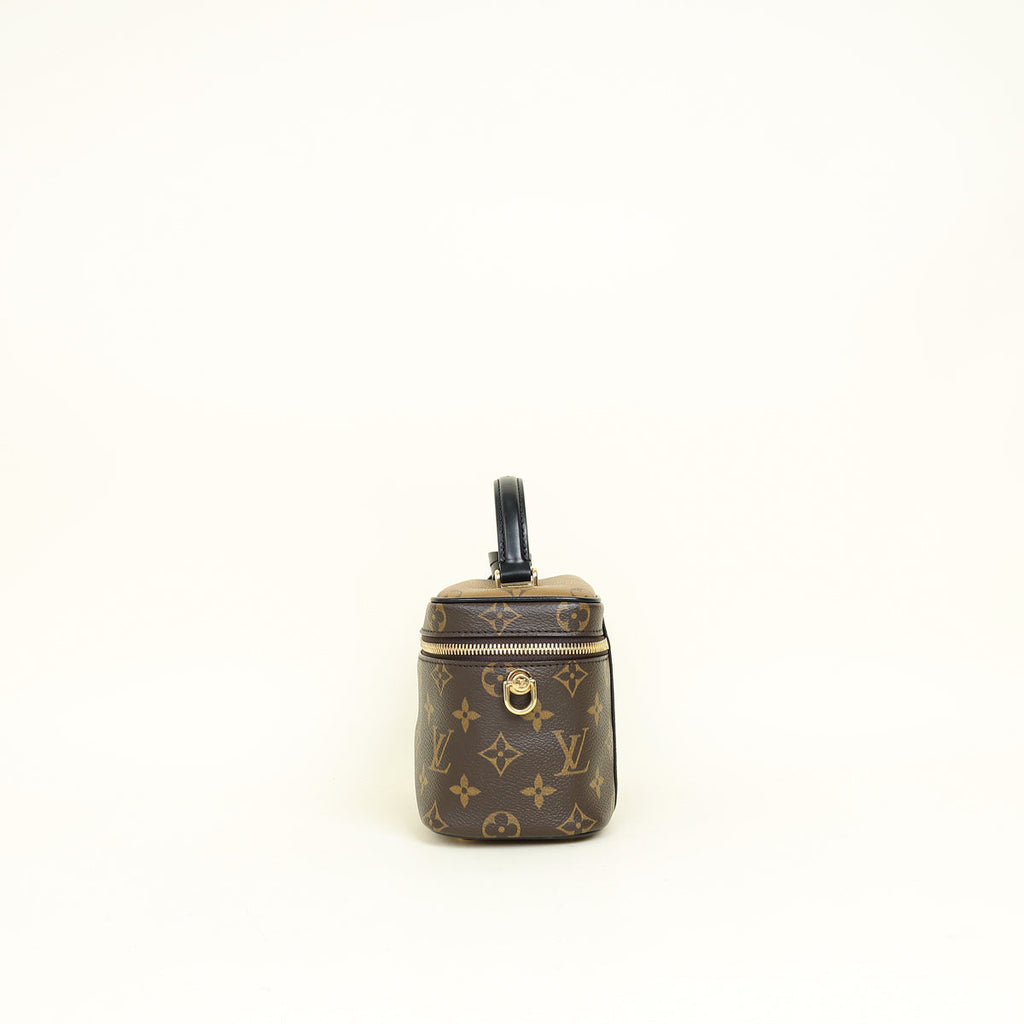 Louis Vuitton Monogram Reverse Vanity PM Bag