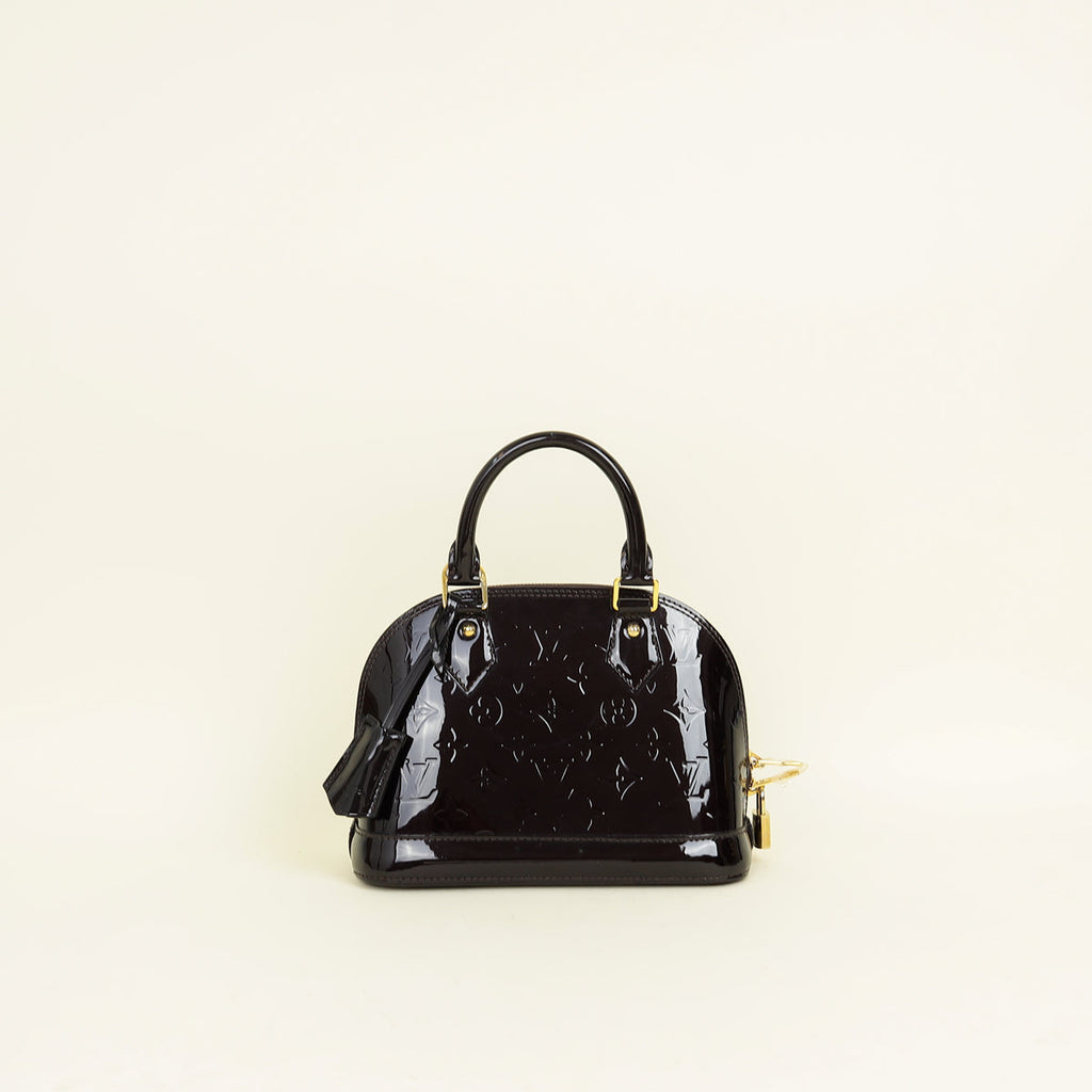 Louis Vuitton Amarante Monogram Vernis Alma BB Bag