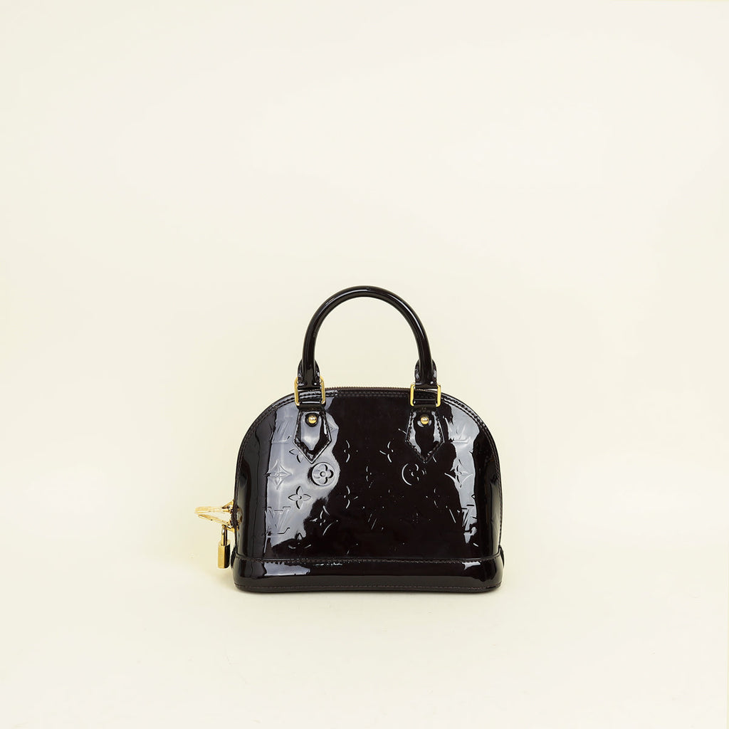 Louis Vuitton Amarante Monogram Vernis Alma BB Bag