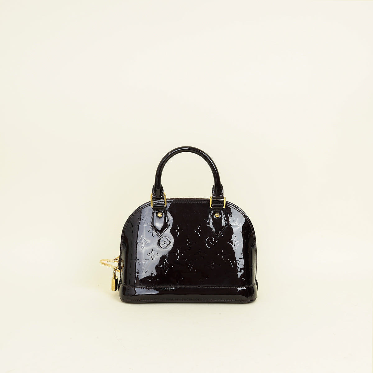 Louis Vuitton Amarante Monogram Vernis Alma BB Bag
