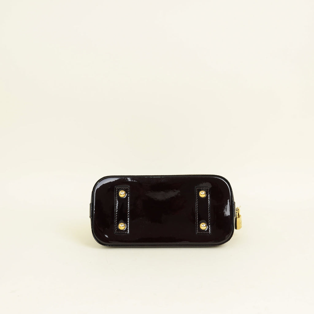 Louis Vuitton Amarante Monogram Vernis Alma BB Bag