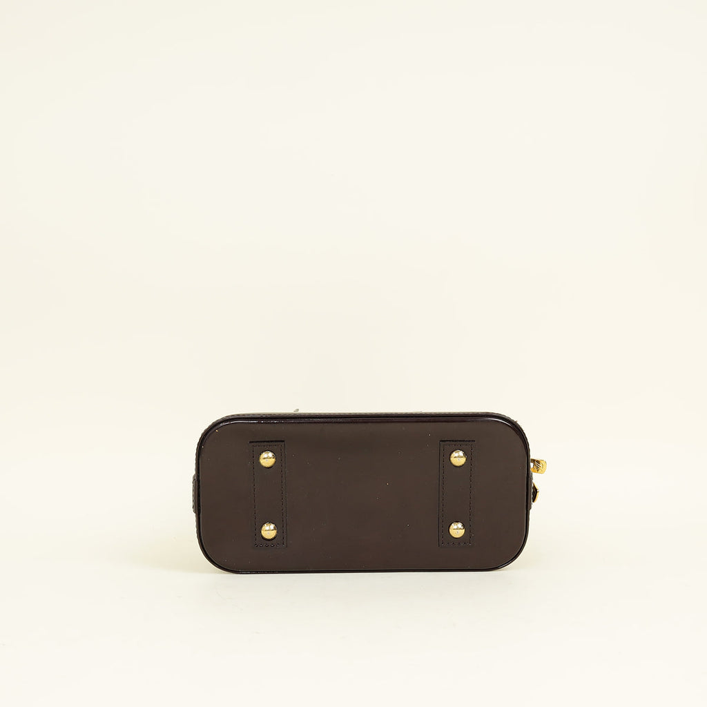 Louis Vuitton Amarante Monogram Vernis Alma BB Bag