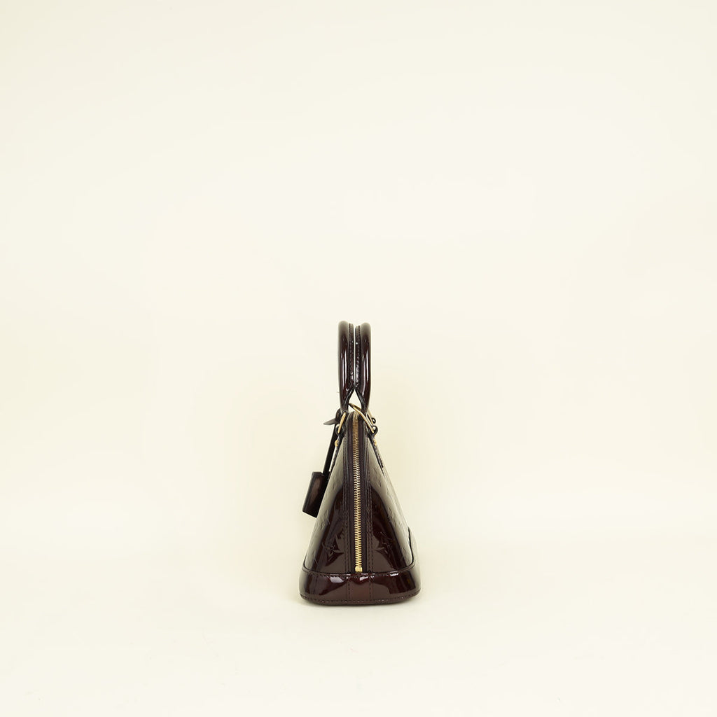 Louis Vuitton Amarante Monogram Vernis Alma BB Bag