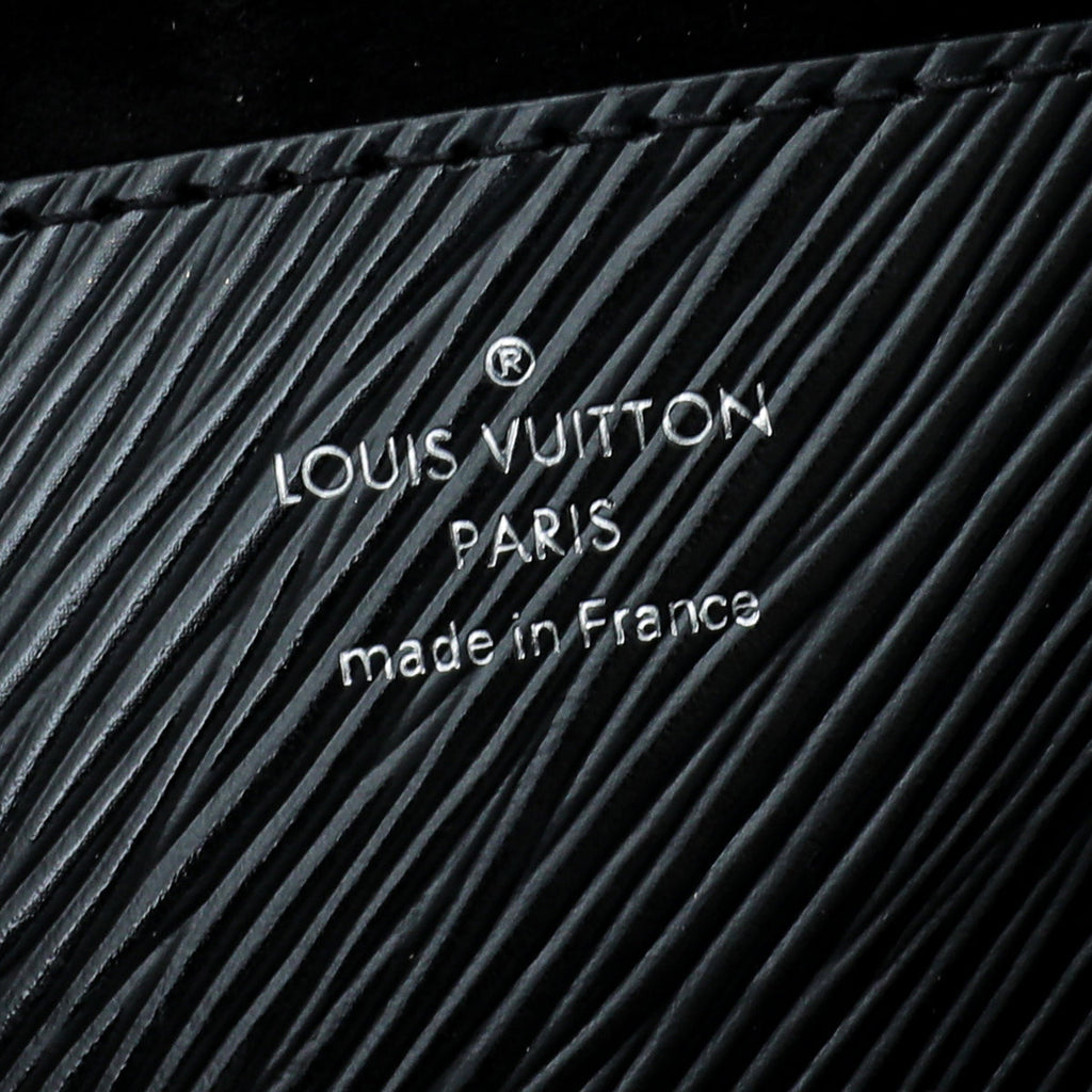 Louis Vuitton Noir Monogram Twist Studded V MM Bag