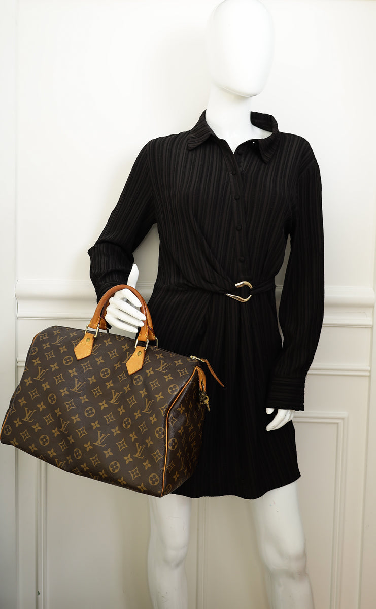 Louis Vuitton Monogram Speedy 35 Bag